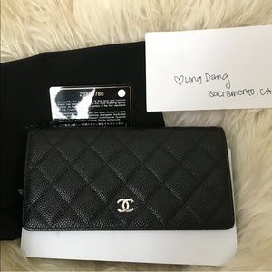 Authentic Chanel wallet on chain purse (sold)